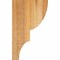 Ekena Millwork Ridgewood Rough Sawn Corbel, Western Red Cedar, 4"W x 6"D x 10"H COR04X06X10RID00RWR - alternate 4